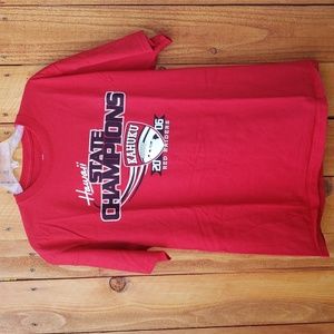 Hawaii State Championship Kahuku Football Red Raiders 2006 Red Large